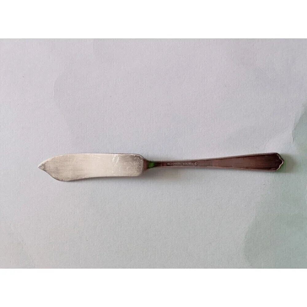 1847 Rogers Bros IS Grand Heritage Pie/Cake Server WM Rogers Butter Knife Set